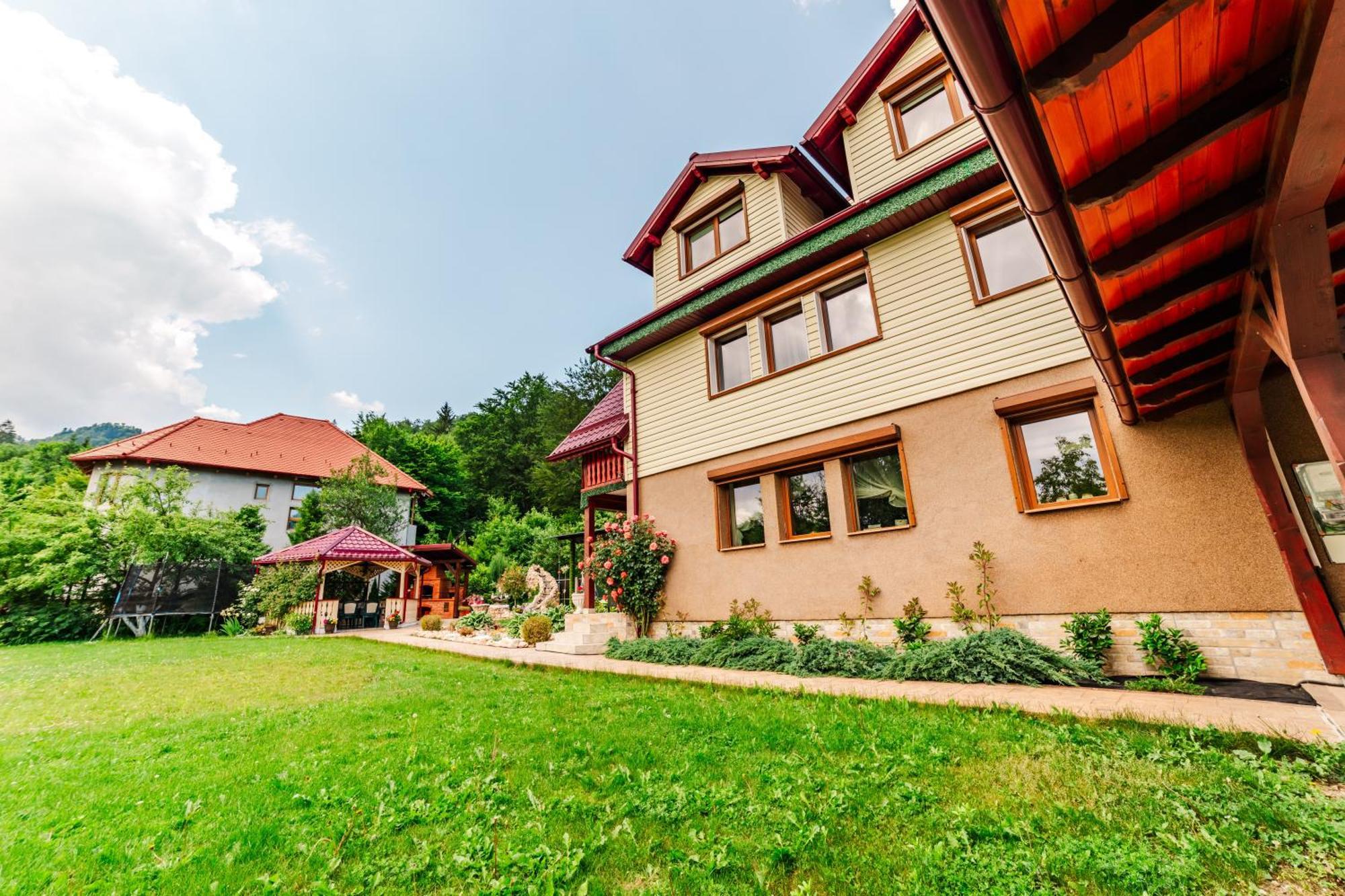 ブラショフ Casa Poiana Soareluiヴィラ エクステリア 写真