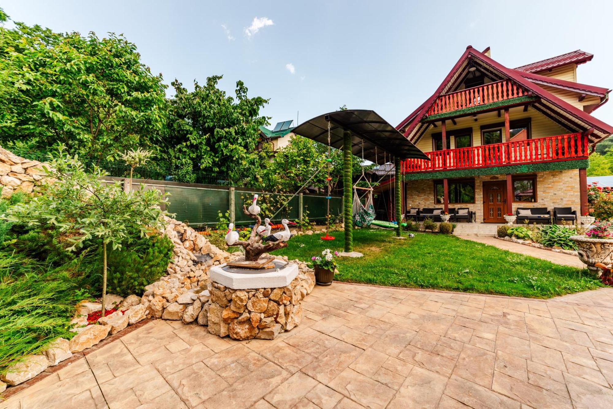 ブラショフ Casa Poiana Soareluiヴィラ エクステリア 写真