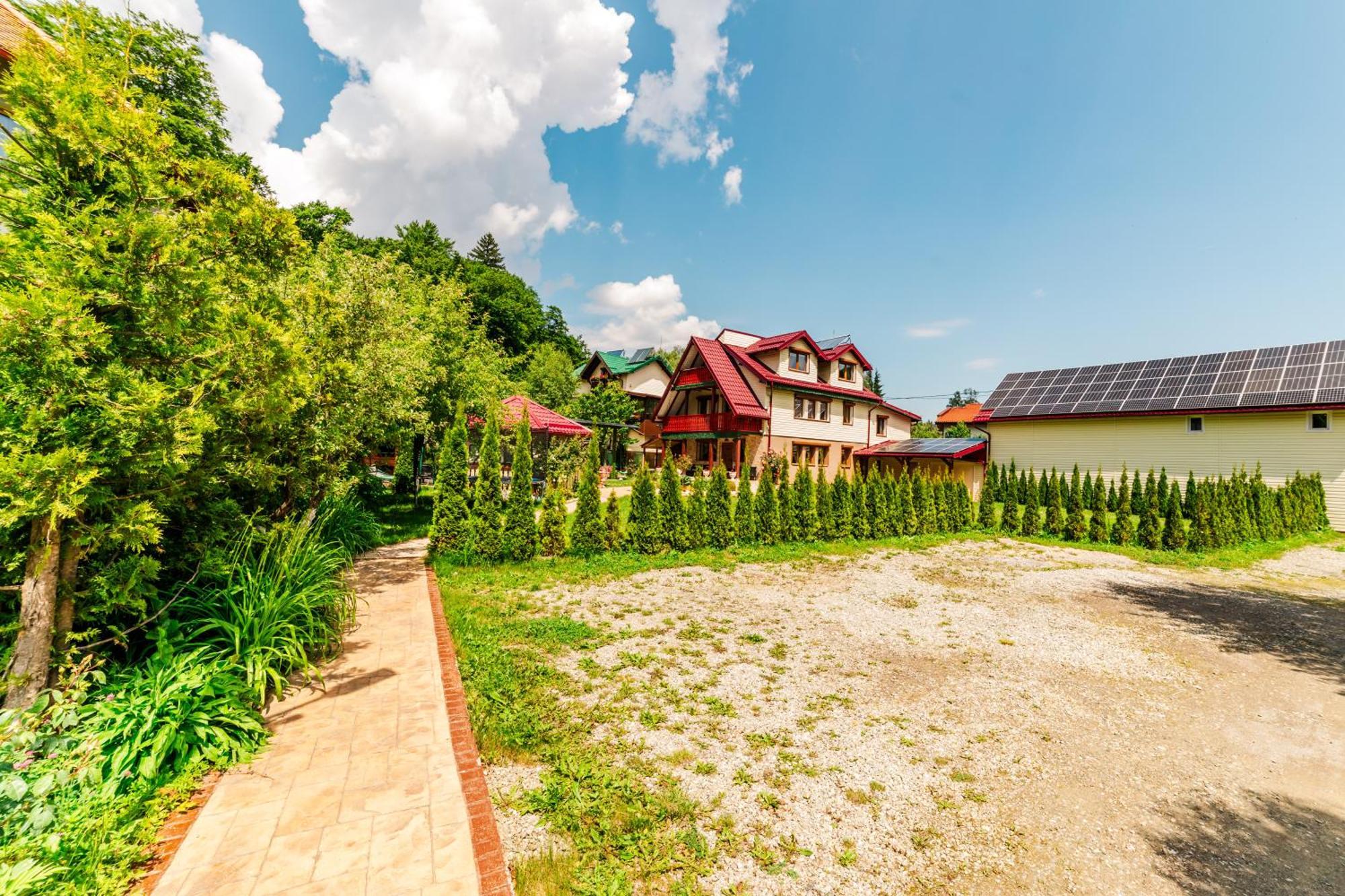 ブラショフ Casa Poiana Soareluiヴィラ エクステリア 写真