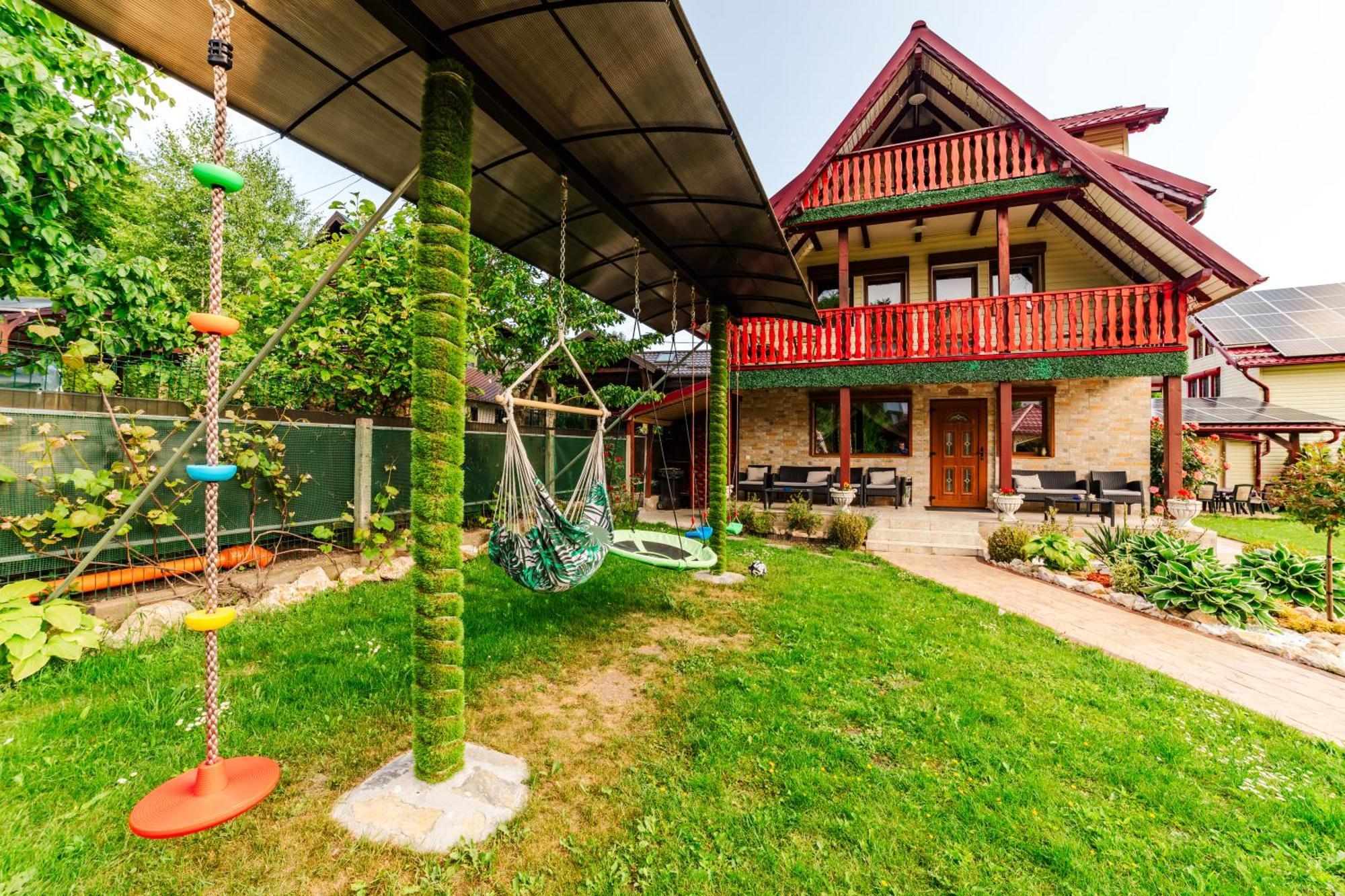 ブラショフ Casa Poiana Soareluiヴィラ エクステリア 写真