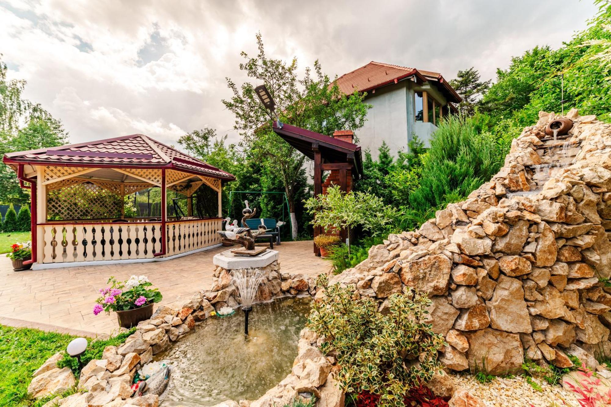 ブラショフ Casa Poiana Soareluiヴィラ エクステリア 写真