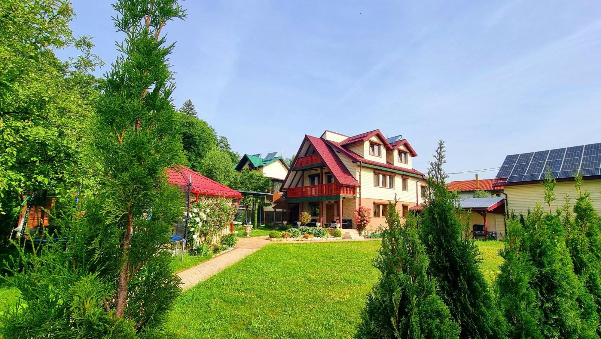 ブラショフ Casa Poiana Soareluiヴィラ エクステリア 写真